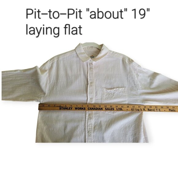 Cotton Gauzy Breathable Button-Up by Marine Layer size S EUC - Picture 11 of 15